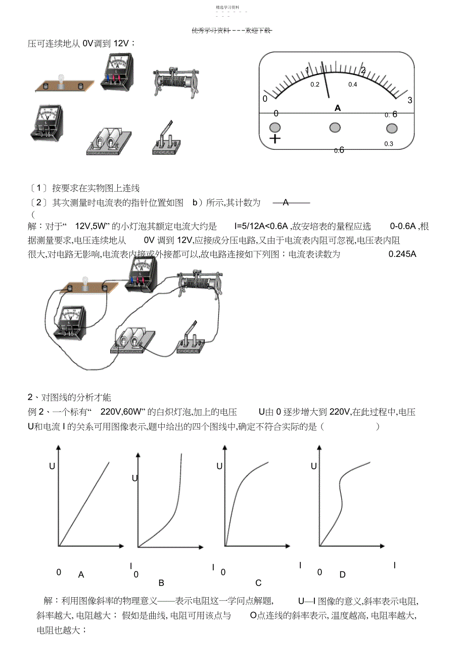 2022年高二物理实验专题复习_第4页