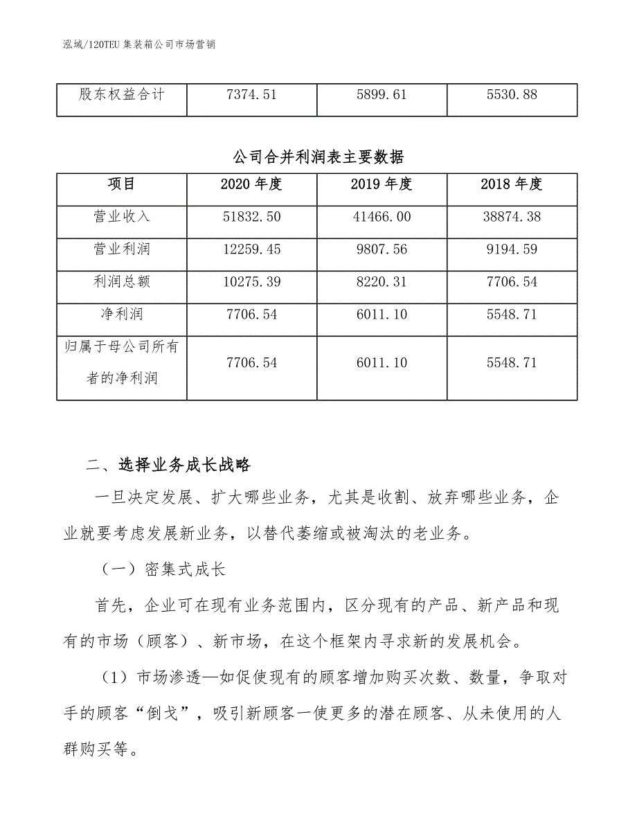 120TEU集装箱公司市场营销_范文_第4页