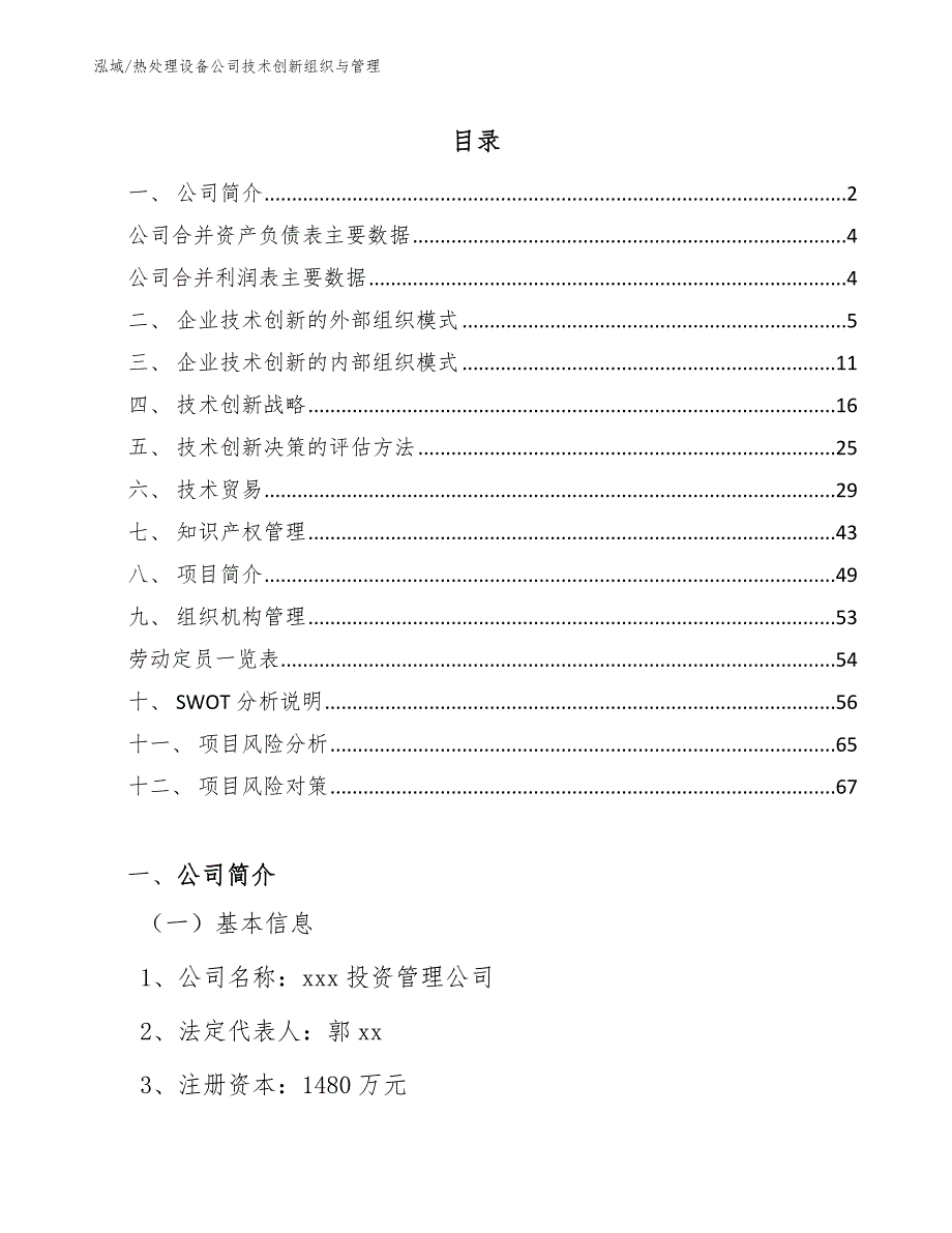 热处理设备公司技术创新组织与管理_参考_第2页