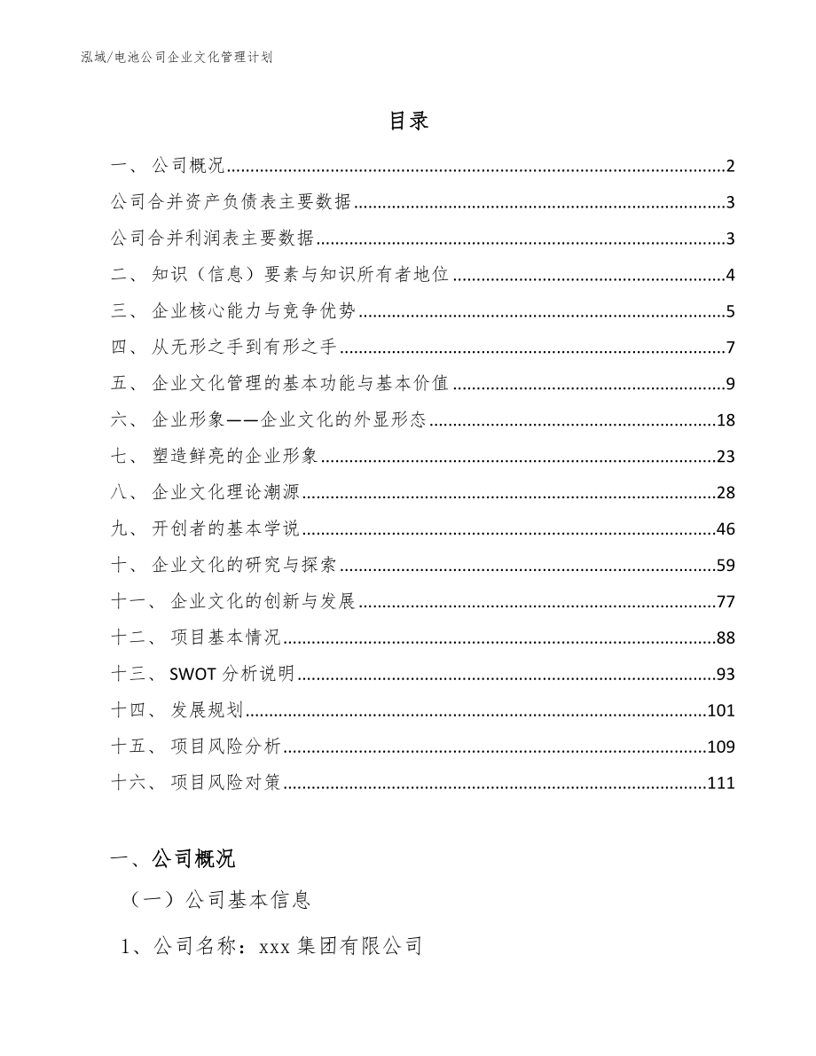 电池公司企业文化管理计划【参考】_第2页