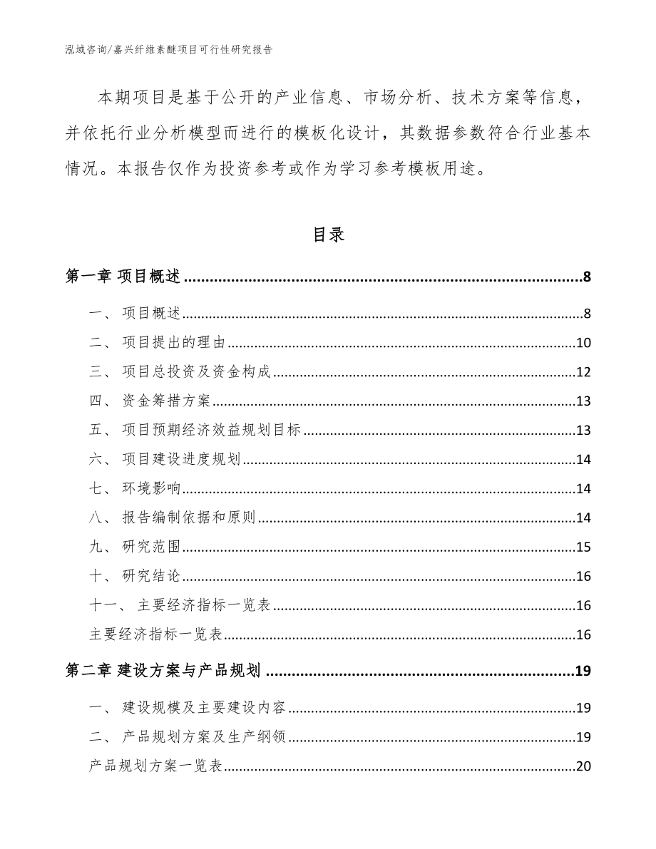 嘉兴纤维素醚项目可行性研究报告_第2页