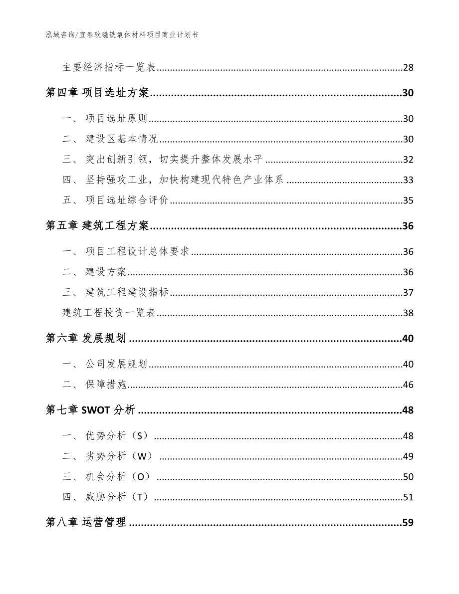 宜春软磁铁氧体材料项目商业计划书【范文参考】_第2页