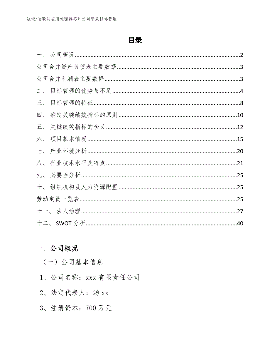 物联网应用处理器芯片公司绩效目标管理_参考_第2页