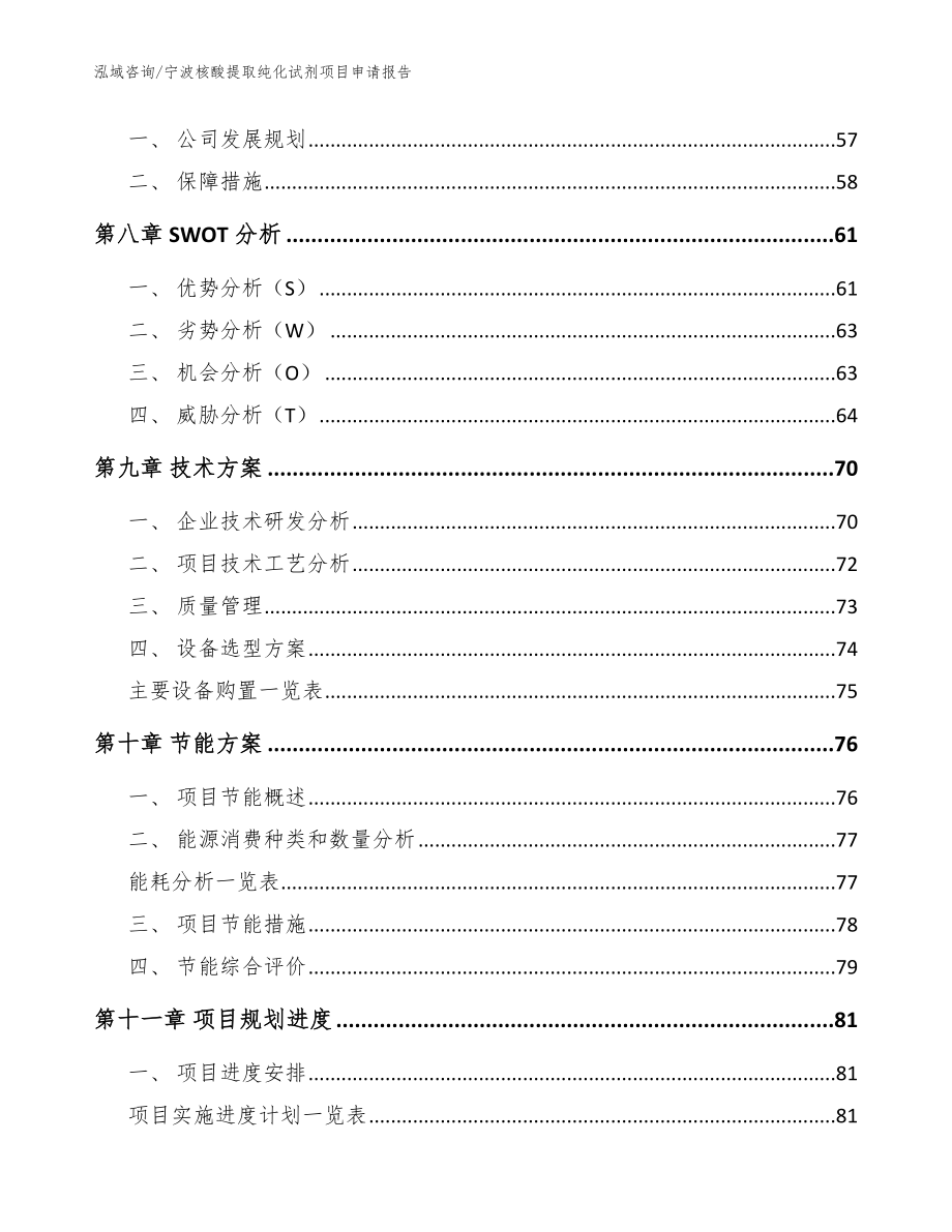 宁波核酸提取纯化试剂项目申请报告（模板范本）_第3页