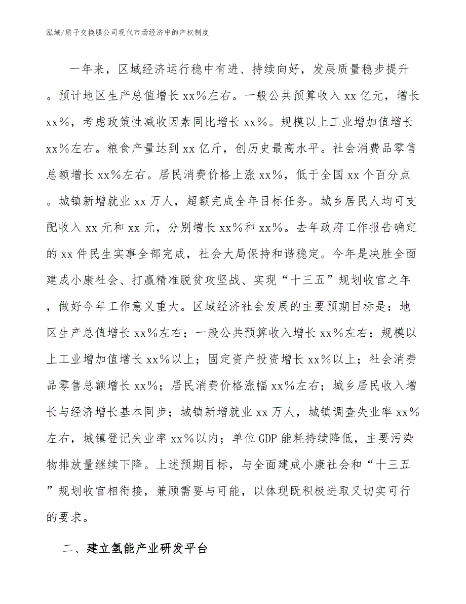 质子交换膜公司现代市场经济中的产权制度_第2页