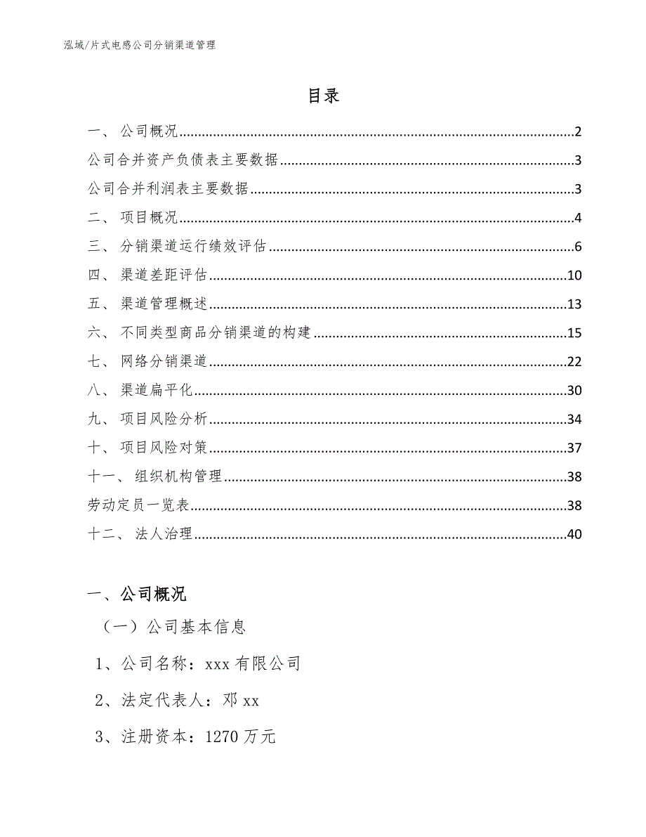 片式电感公司分销渠道管理_第2页