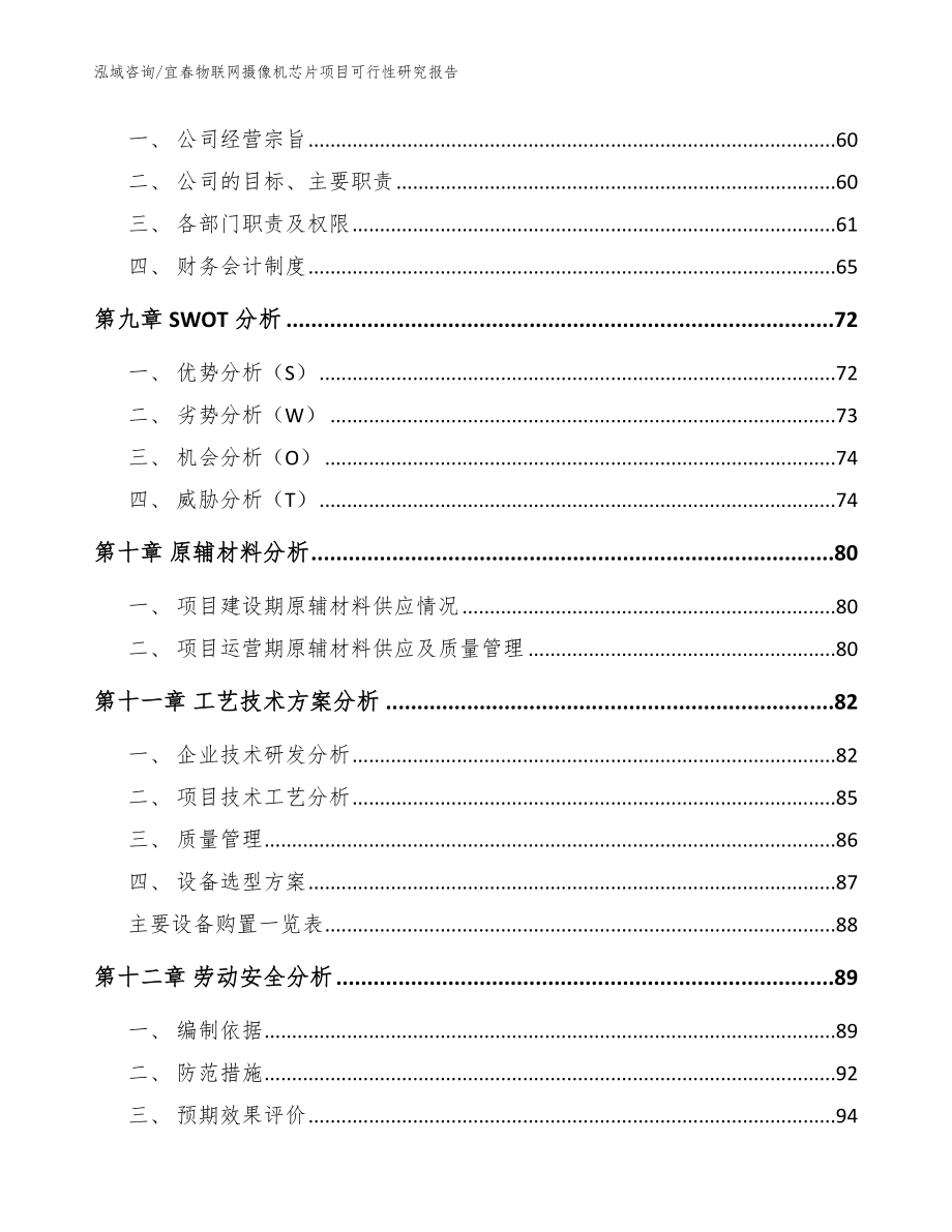 宜春物联网摄像机芯片项目可行性研究报告【模板范本】_第4页