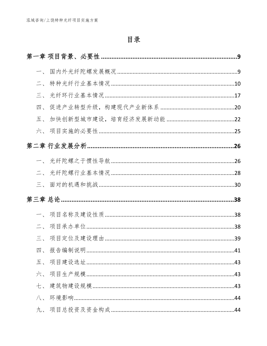 上饶特种光纤项目实施方案（范文）_第2页