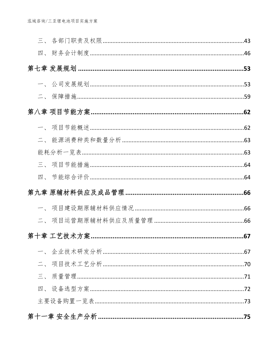 三亚锂电池项目实施方案模板范本_第4页