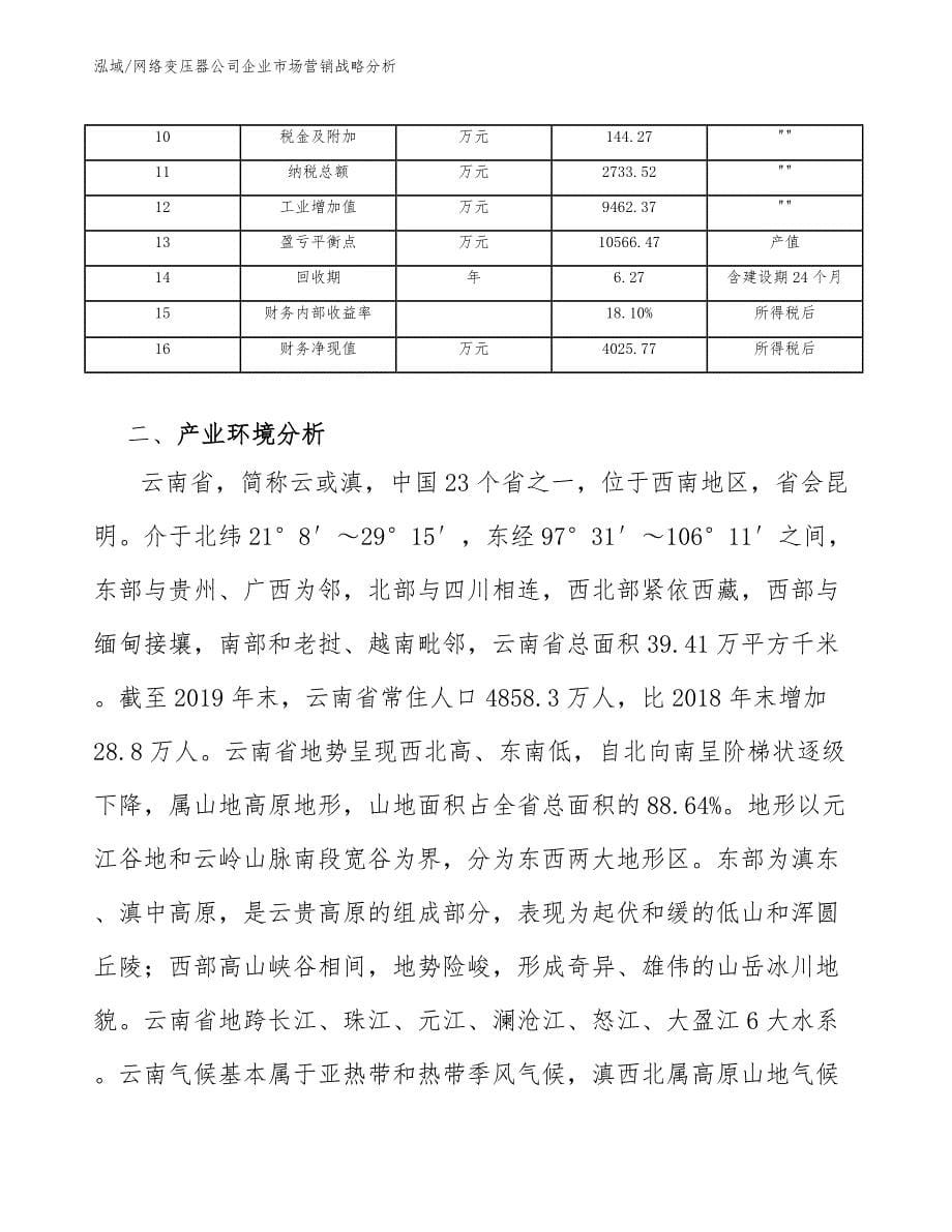 网络变压器公司企业市场营销战略分析_第5页