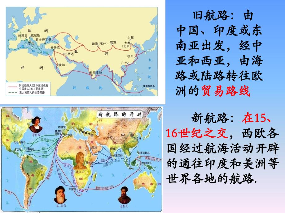 岳麓书社版高中历史必修二2.7新航路的开辟课件5_第2页