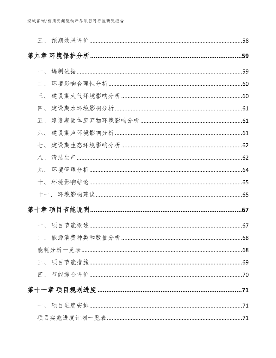 柳州变频驱动产品项目可行性研究报告_模板_第3页