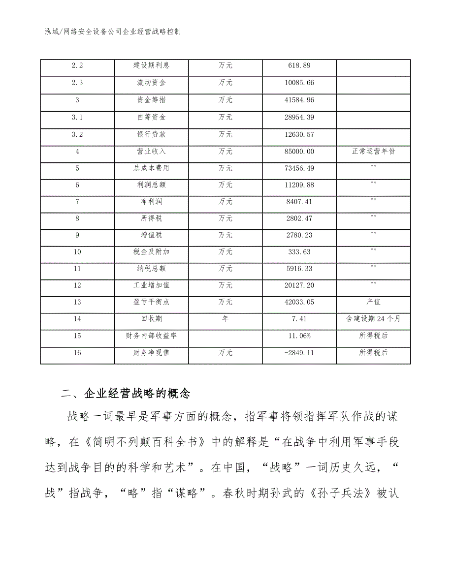 网络安全设备公司企业经营战略控制_第4页