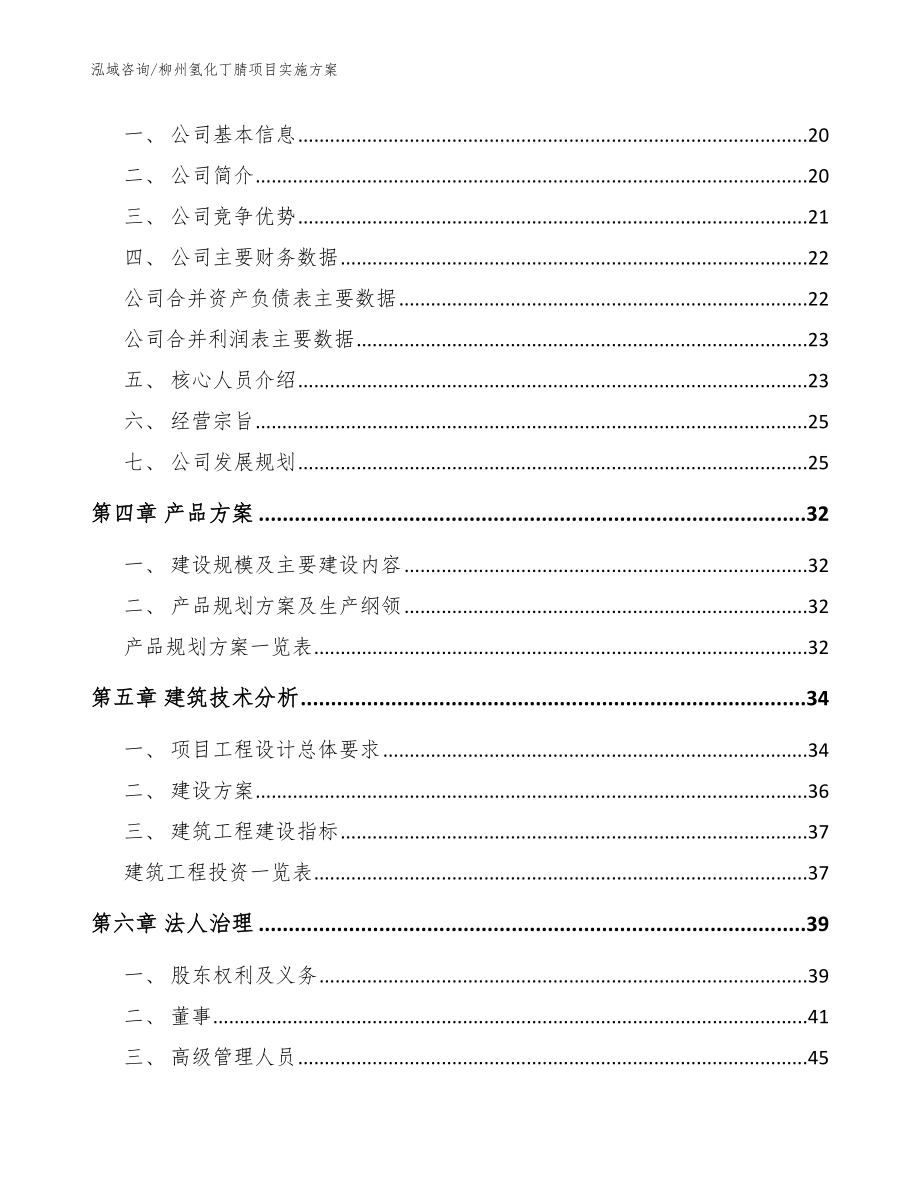 柳州氢化丁腈项目实施方案（模板参考）_第2页