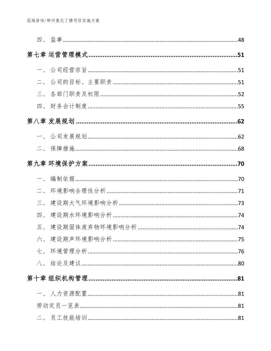 柳州氢化丁腈项目实施方案（模板参考）_第3页