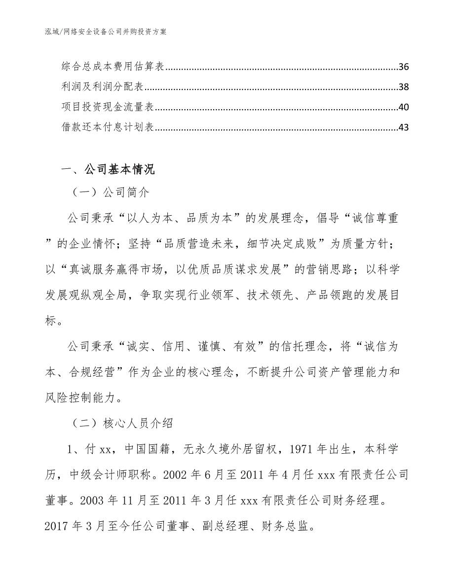 网络安全设备公司并购投资方案_参考_第2页