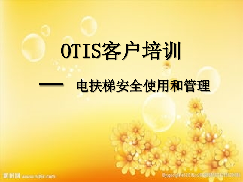 电扶梯安全使用和管理培训课件_第1页