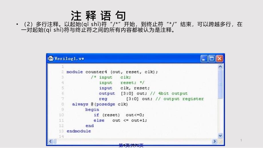 chVerilogHDL语法与要素实用实用教案_第1页