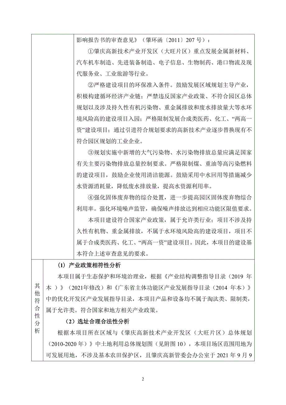 肇庆高新区建筑垃圾临时消纳场建设项目环境影响报告表_第3页