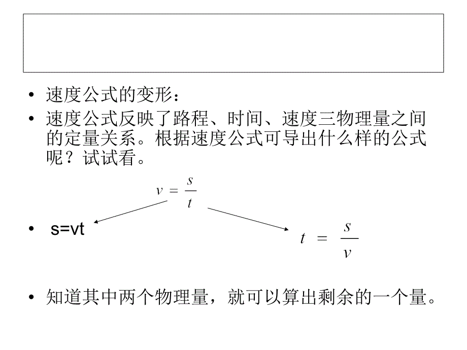 速度路程-时间的计算课件_第2页