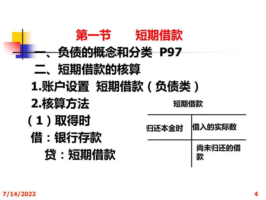 会计初级复习资料-第2章负债课件_第4页