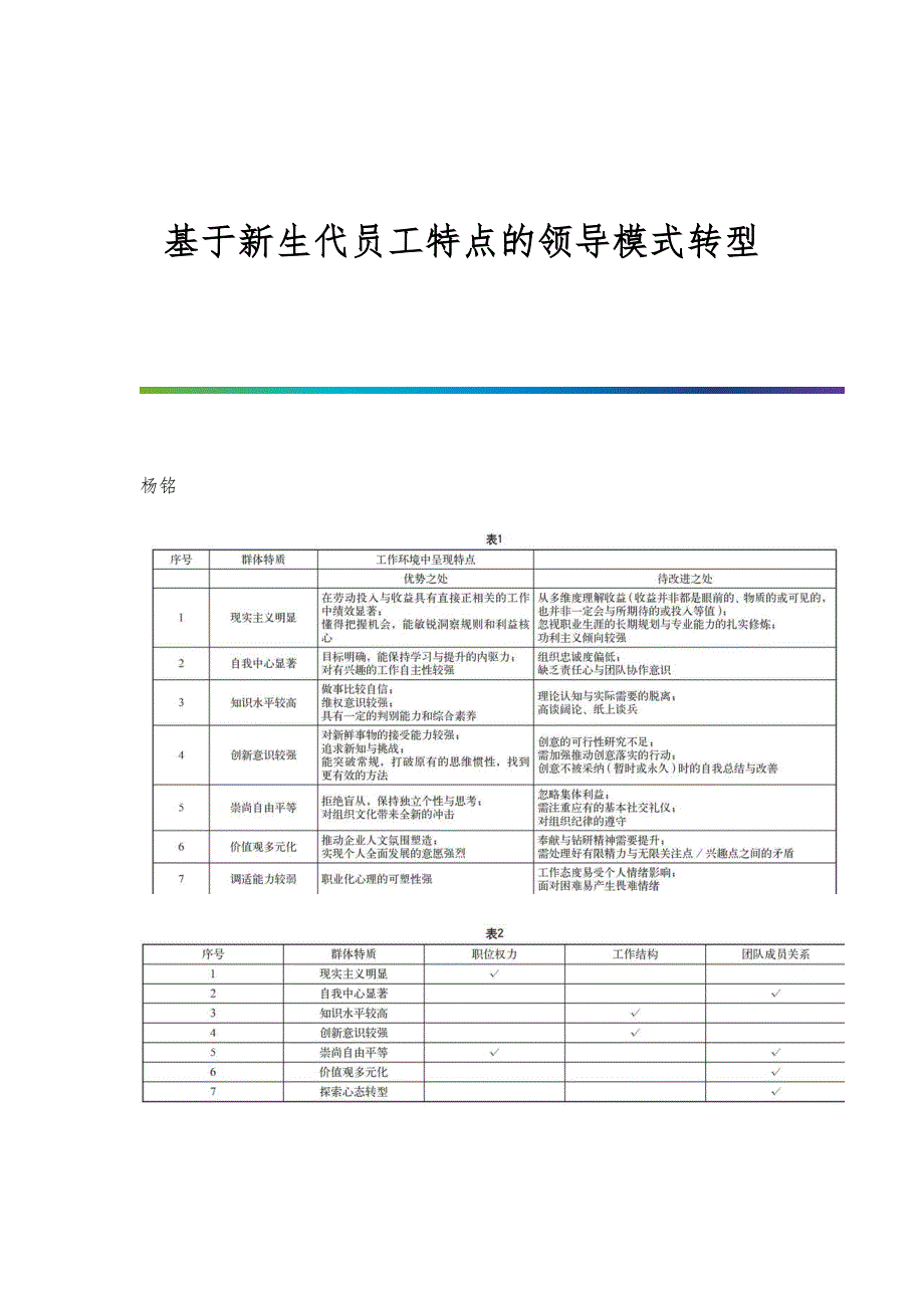基于新生代员工特点的领导模式转型_第1页