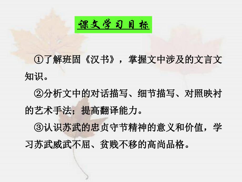 苏武传教学课件_第2页