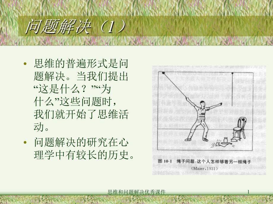 思维和问题解决课件_第1页