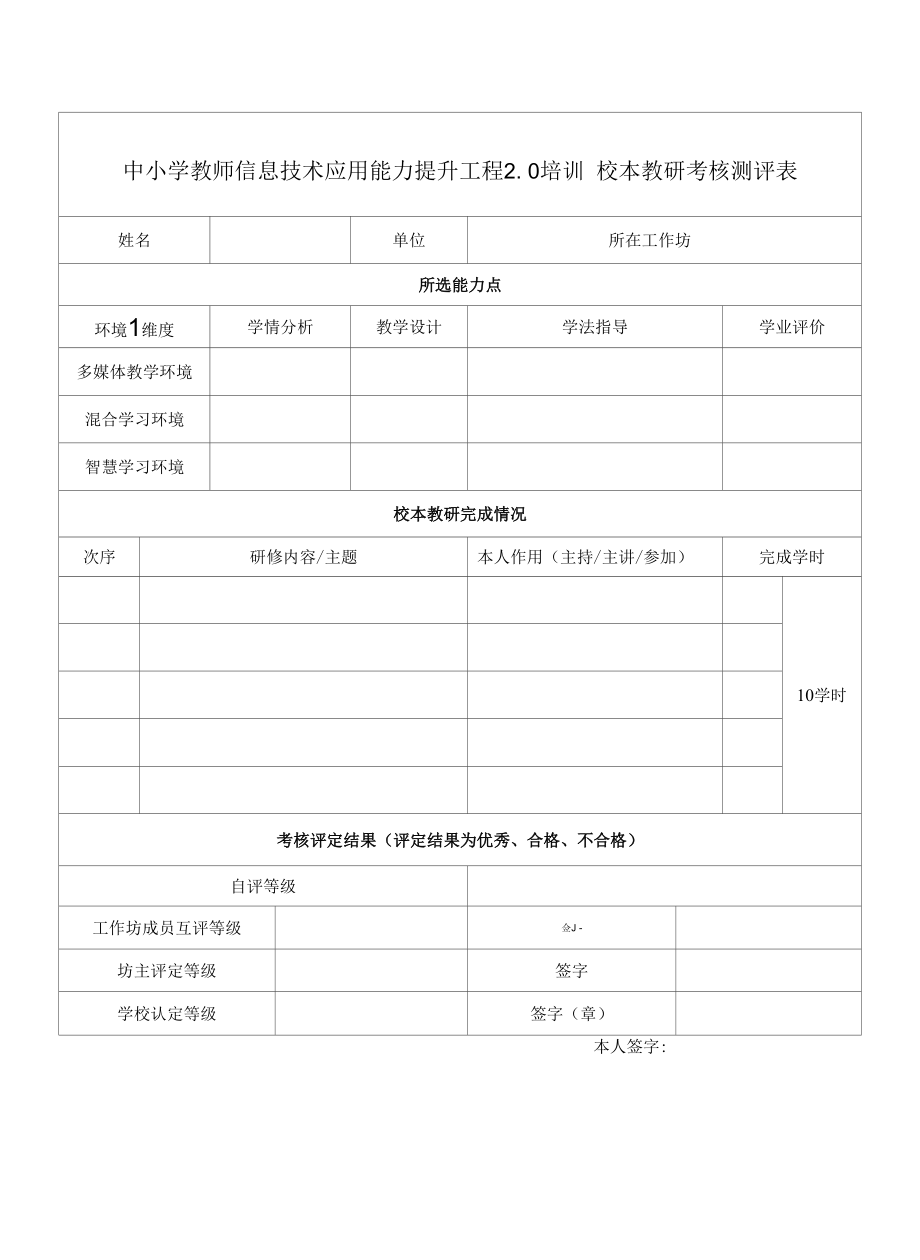 校本教研模板_第1页