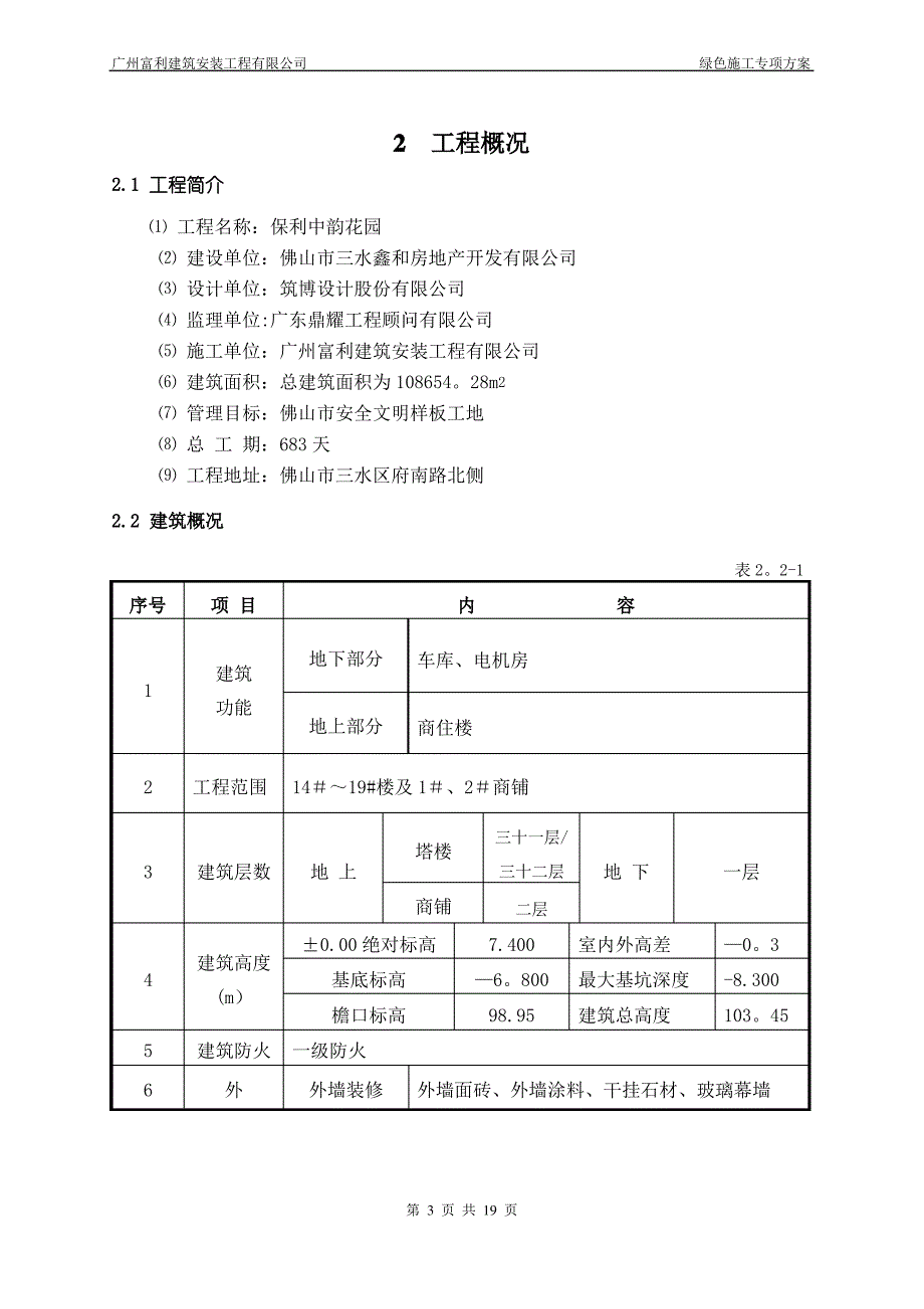 绿色建筑专项施工方案_第3页