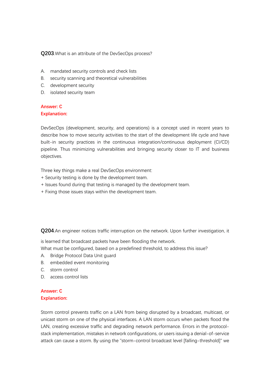 思科网络工程师题库4_第3页