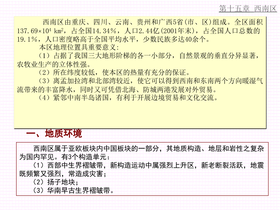 中国西南区地理概述ppt课件_第4页