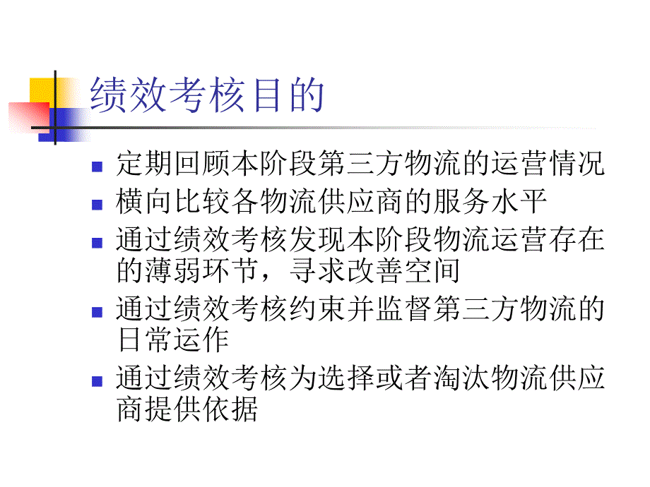 方物流绩效考核管理方案.ppt_第2页