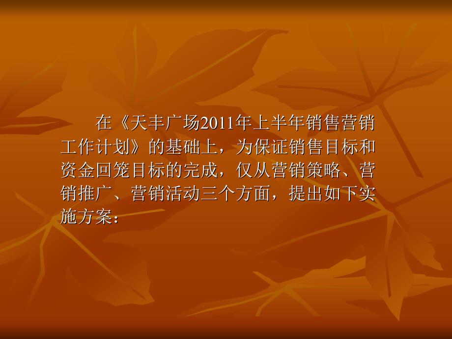 上半年安徽天丰广场销售营销策略方案（定稿53页）_第2页