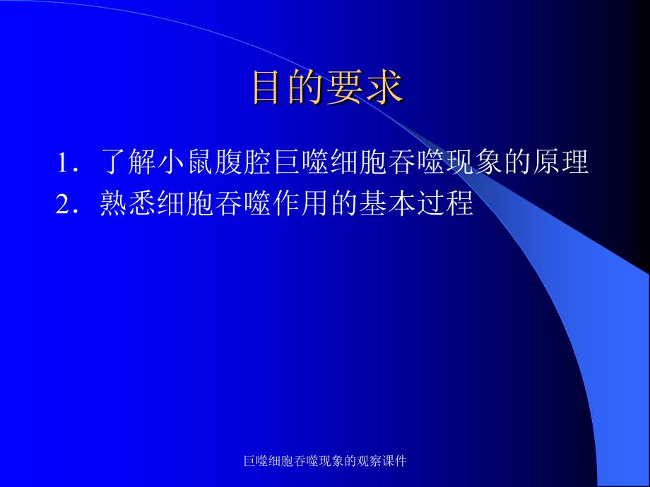 巨噬细胞吞噬现象的观察课件_第3页