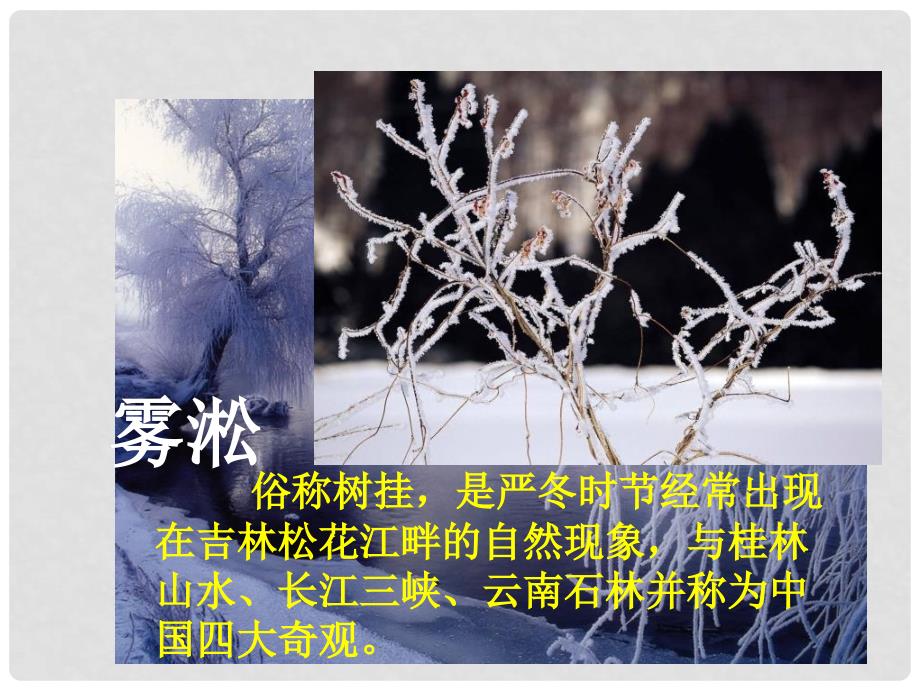 山东省滨州市邹平实验中学八年级物理下册 4.4 升华和凝华课件 人教新课标版_第4页