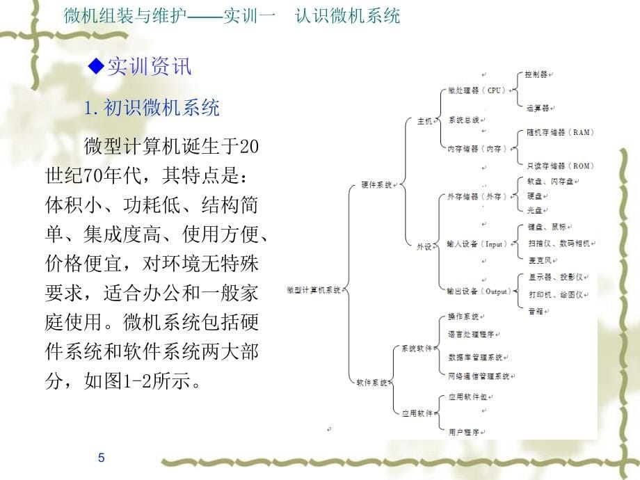 微机组装与维护实训教程第四版)电子教案全)完整版课件整套教学课件_第5页