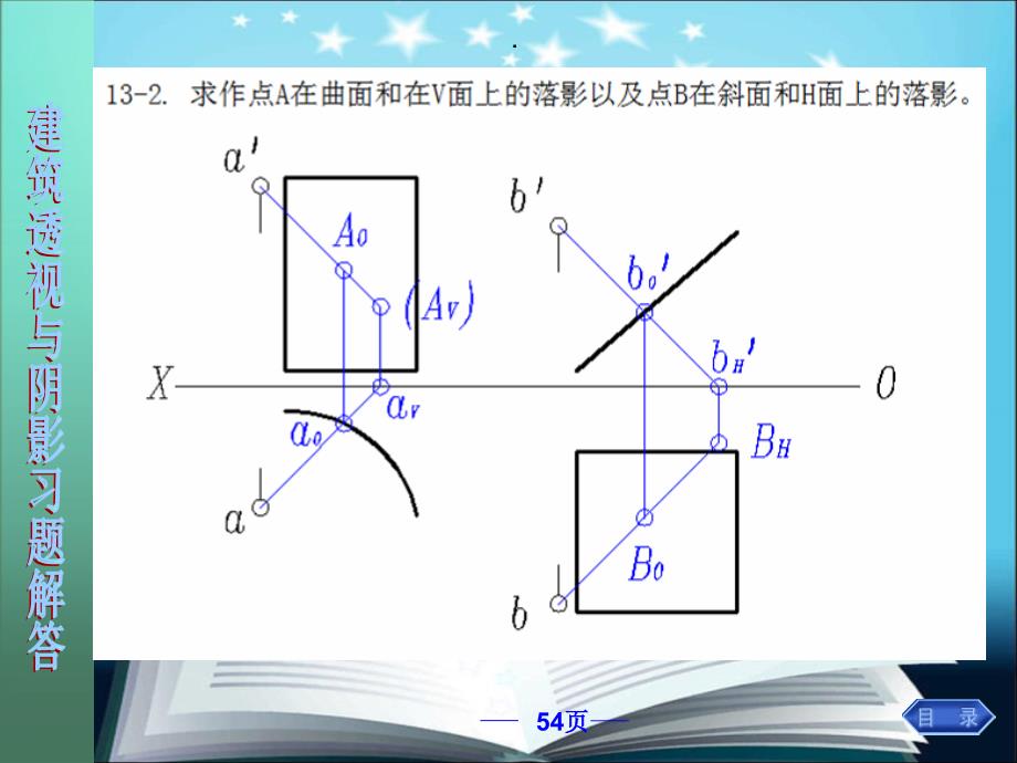 建筑透视与阴影习题答案(阴影)_第4页