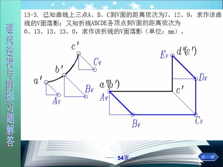 建筑透视与阴影习题答案(阴影)_第5页