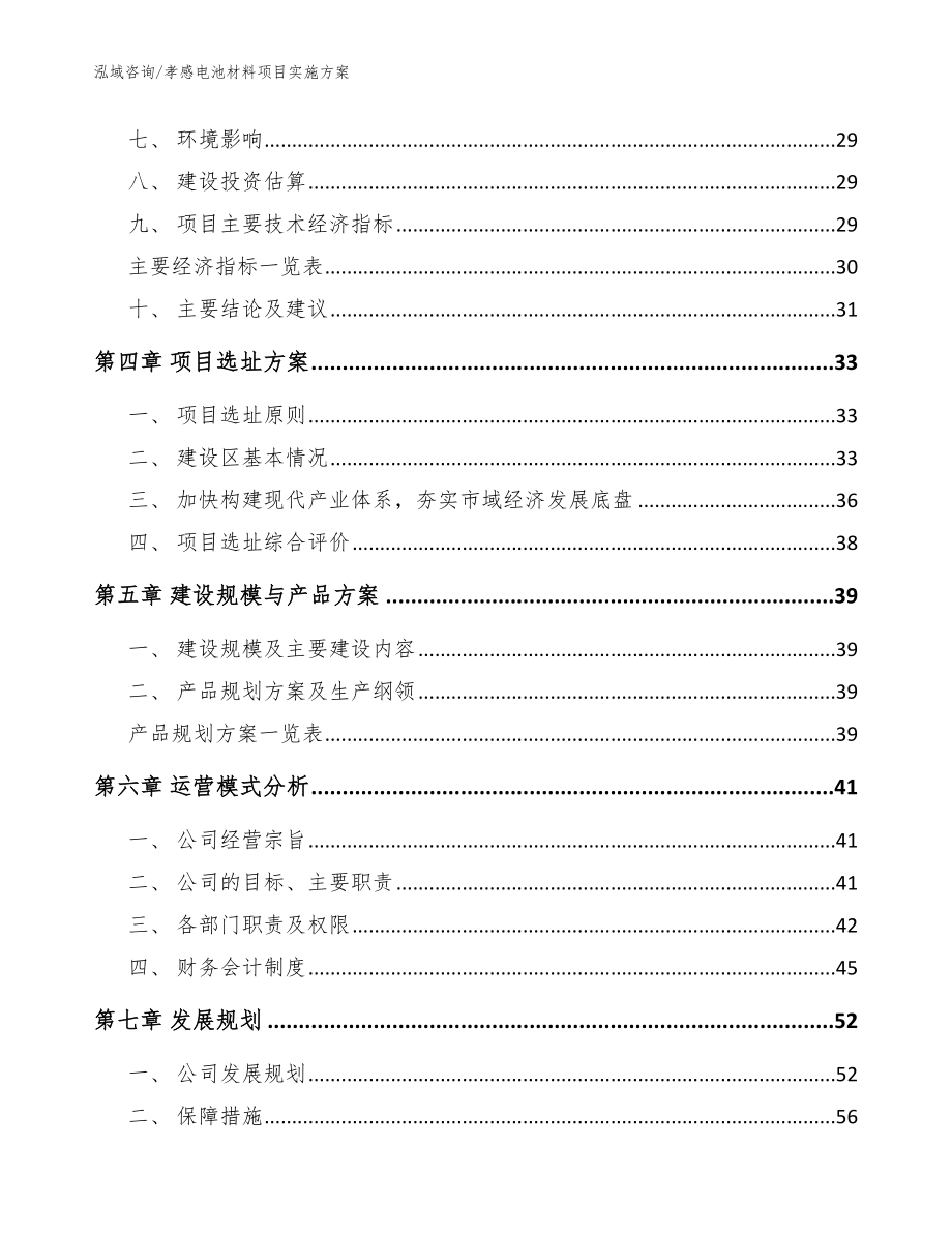 孝感电池材料项目实施方案_第2页