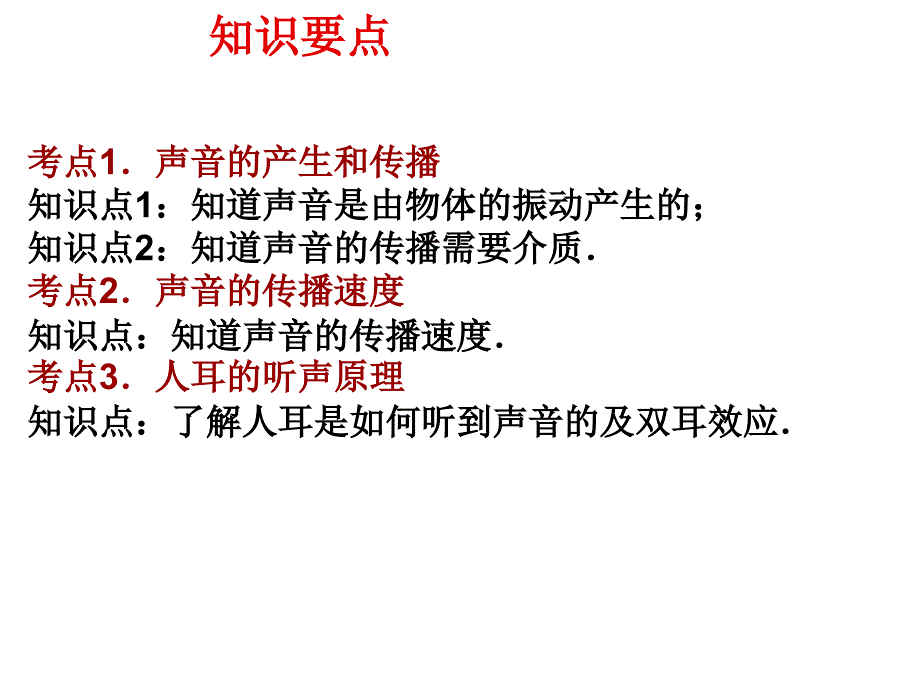 《声现象》中考复习课件_第2页