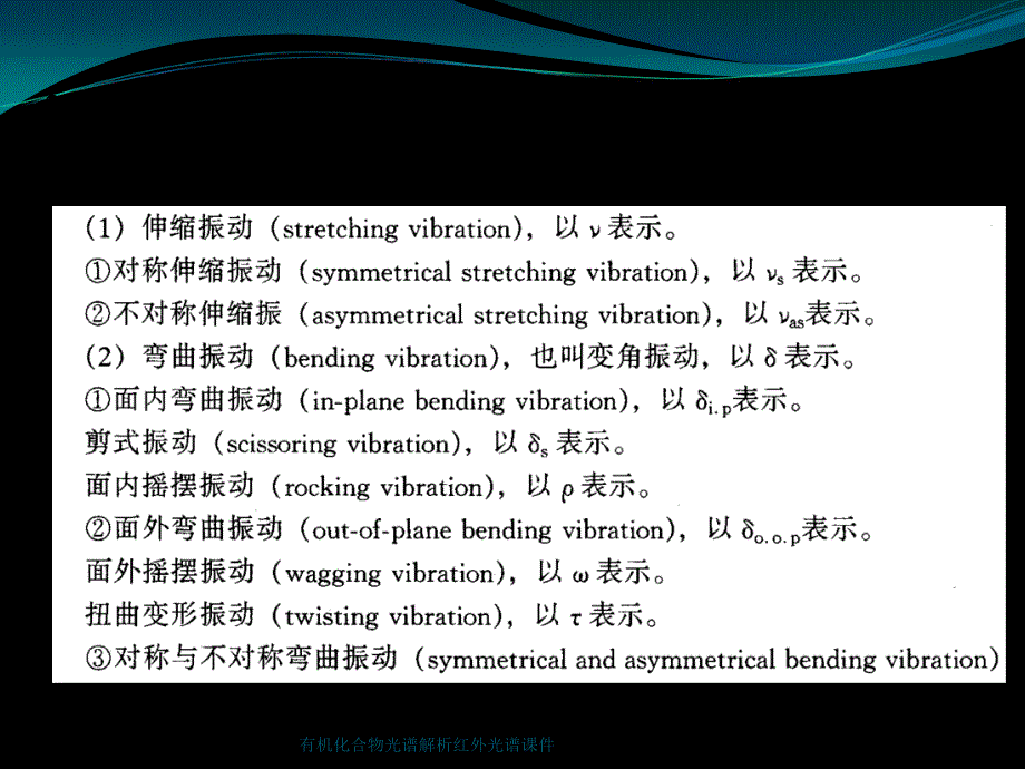 有机化合物光谱解析红外光谱课件_第3页