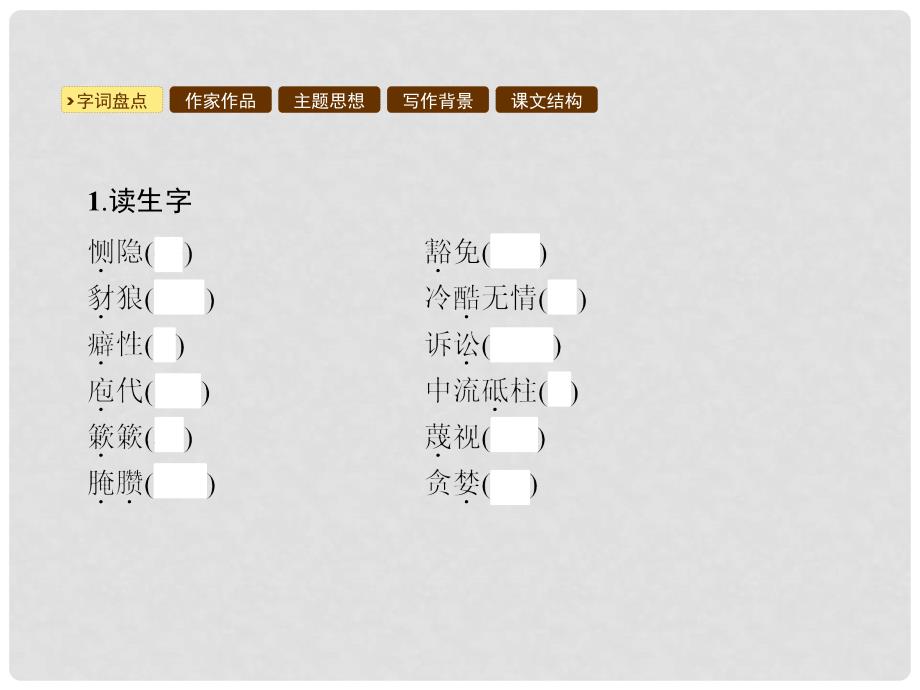 九年级语文下册 第四单元 13 威尼斯商人（节选）课件 （新版）新人教版_第3页