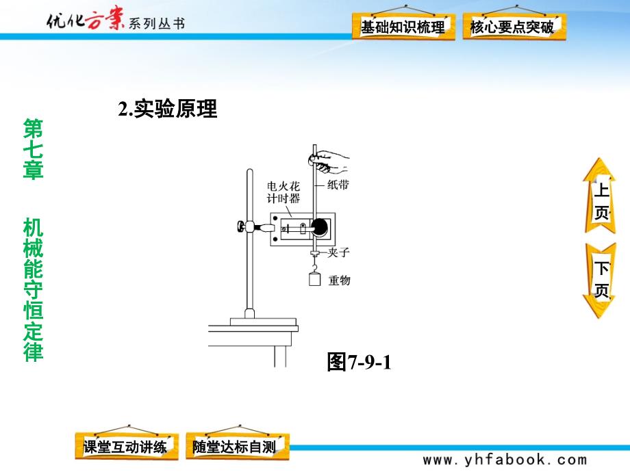 第七章第九节实验验证机械能守恒定律_第4页