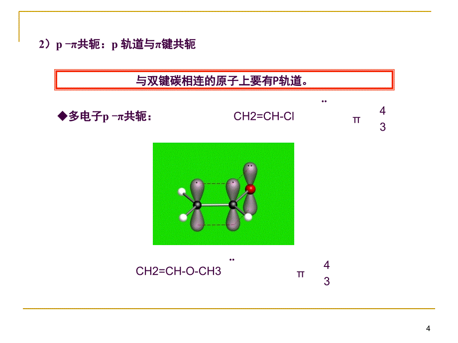 共轭体系共轭效应共振论ppt课件_第4页