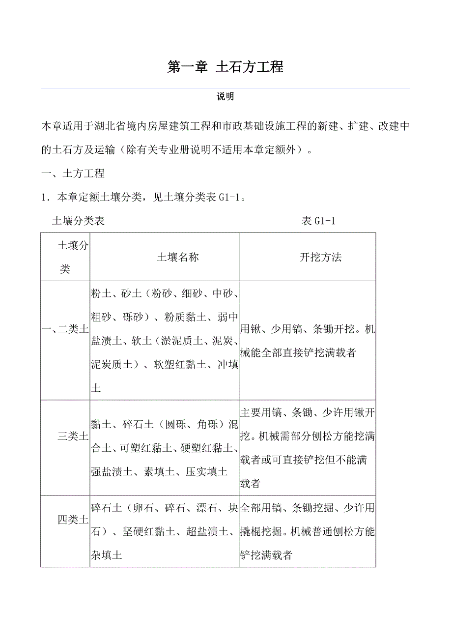 湖北建设工程公共专业计算规则全_第1页