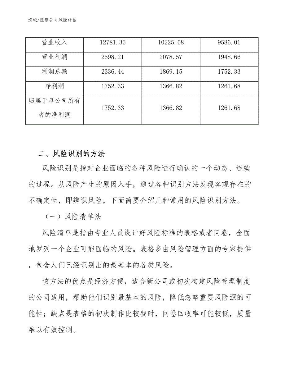 型钢公司风险评估_第4页