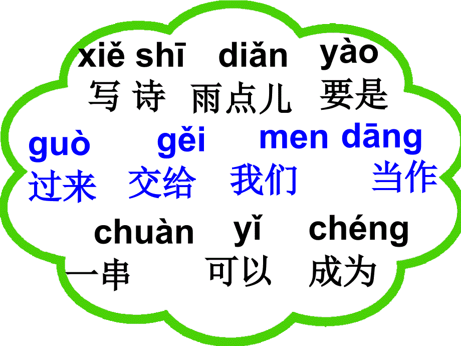 青蛙写诗人教版一年级上册课件_第3页