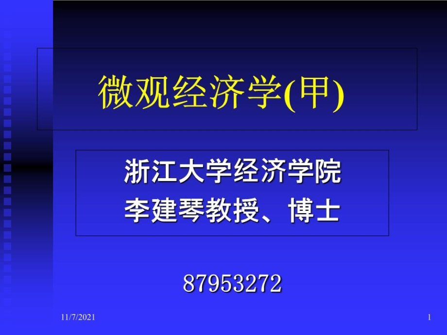 《微观经济学甲》PPT课件.ppt_第1页