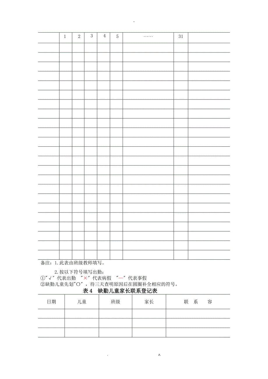 卫生保健资料登记常用表_第3页